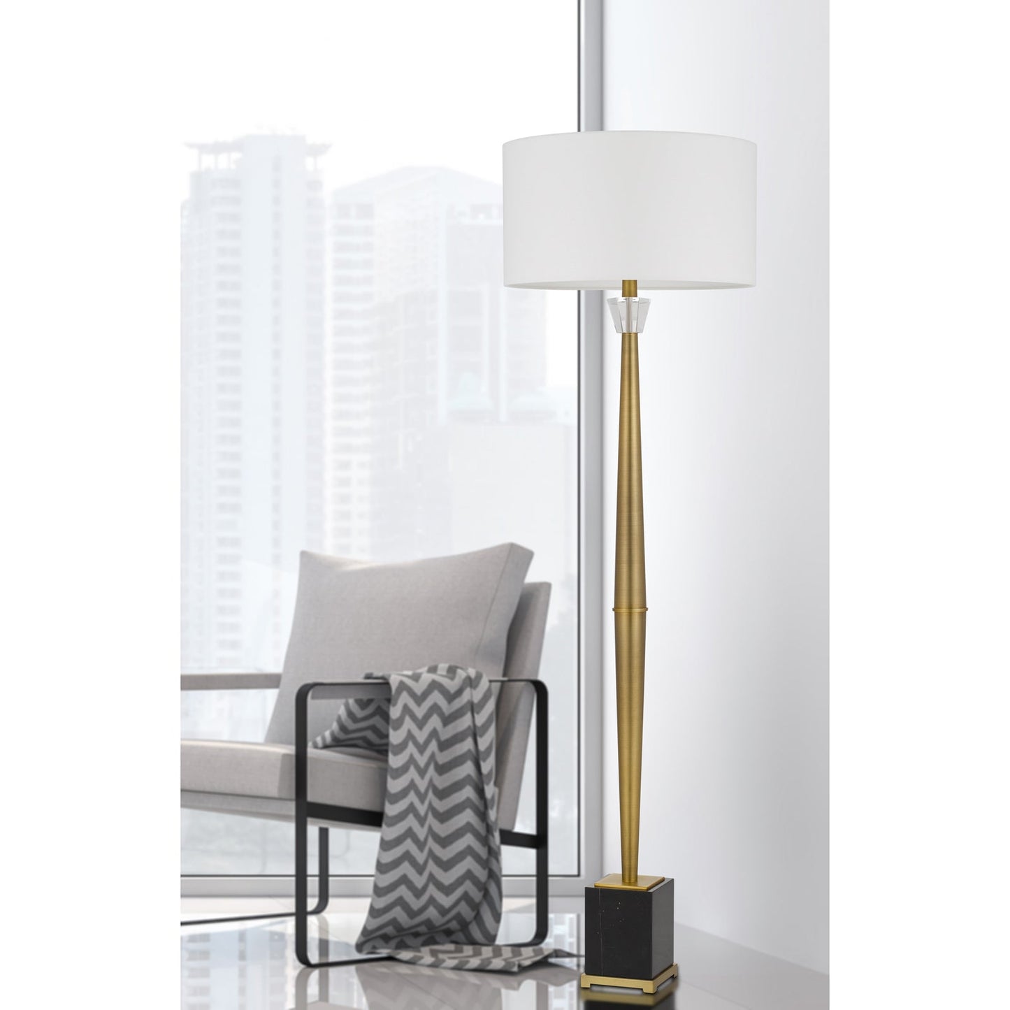 brass floor lamps