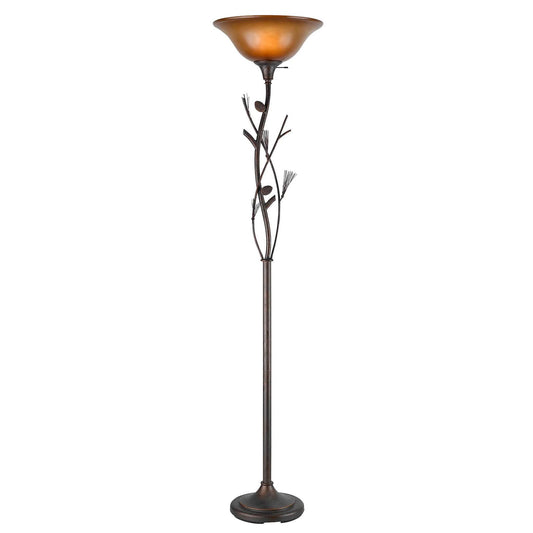 amber floor lamps