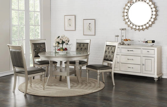 grey dining set