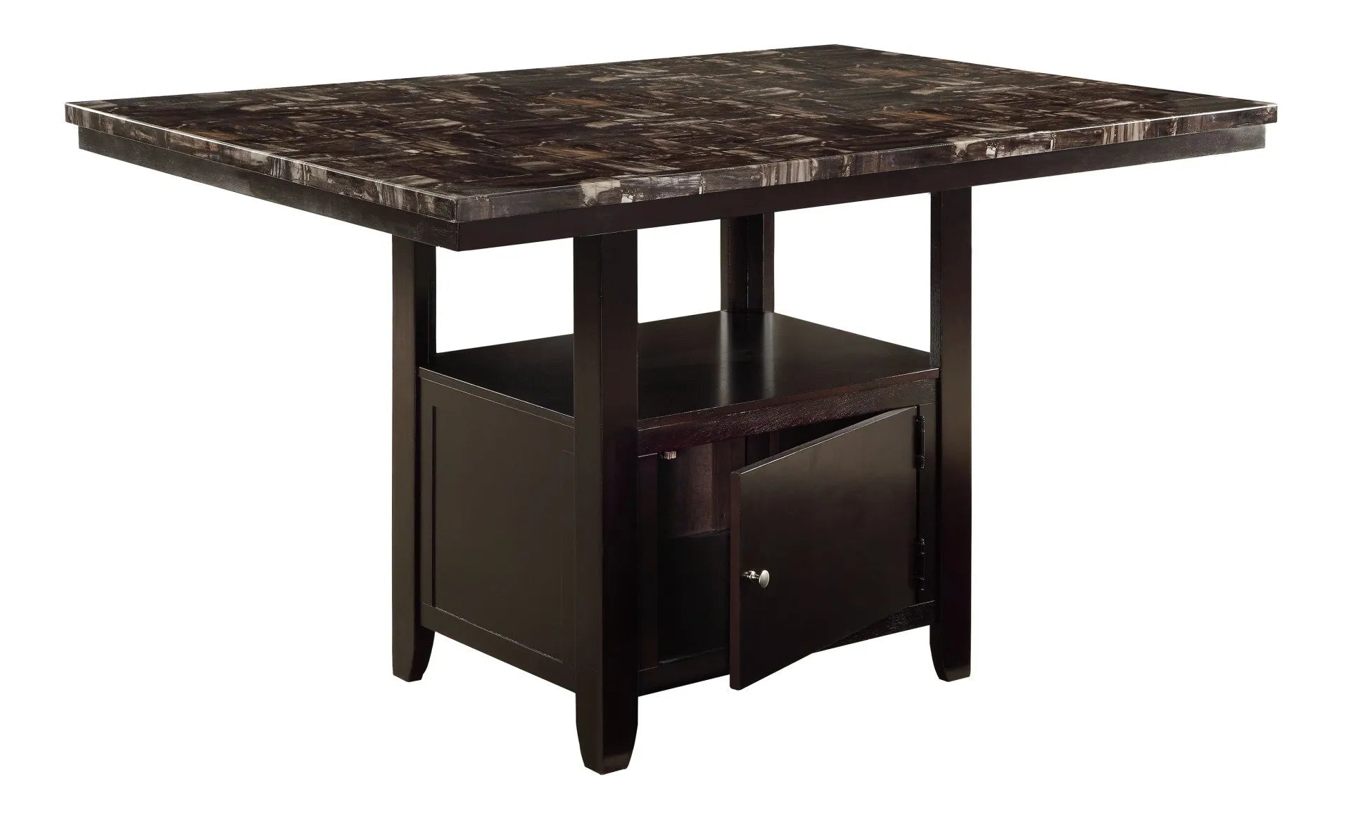 black bar counter table