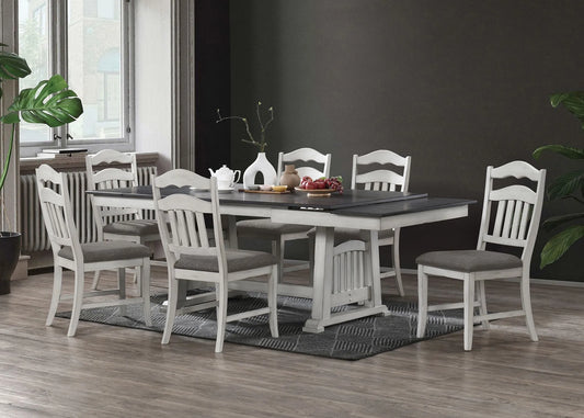 grey dining set