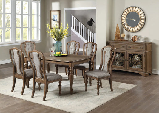 walnut dining set