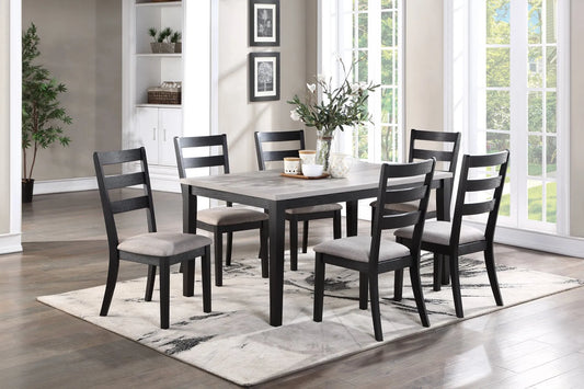 grey dining set