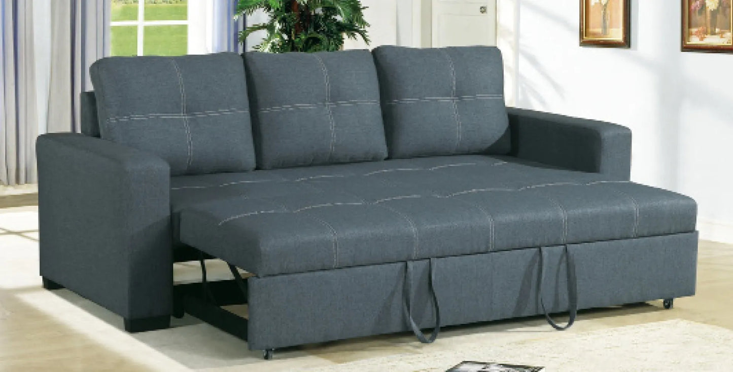 grey Convert Sofa Beds