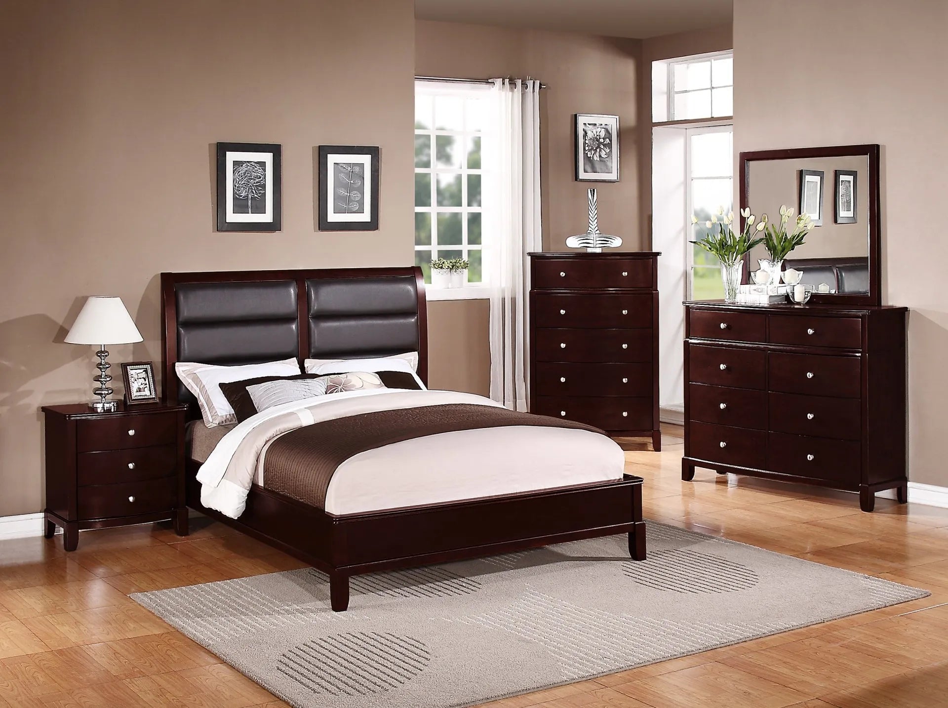 cherry bedroom set