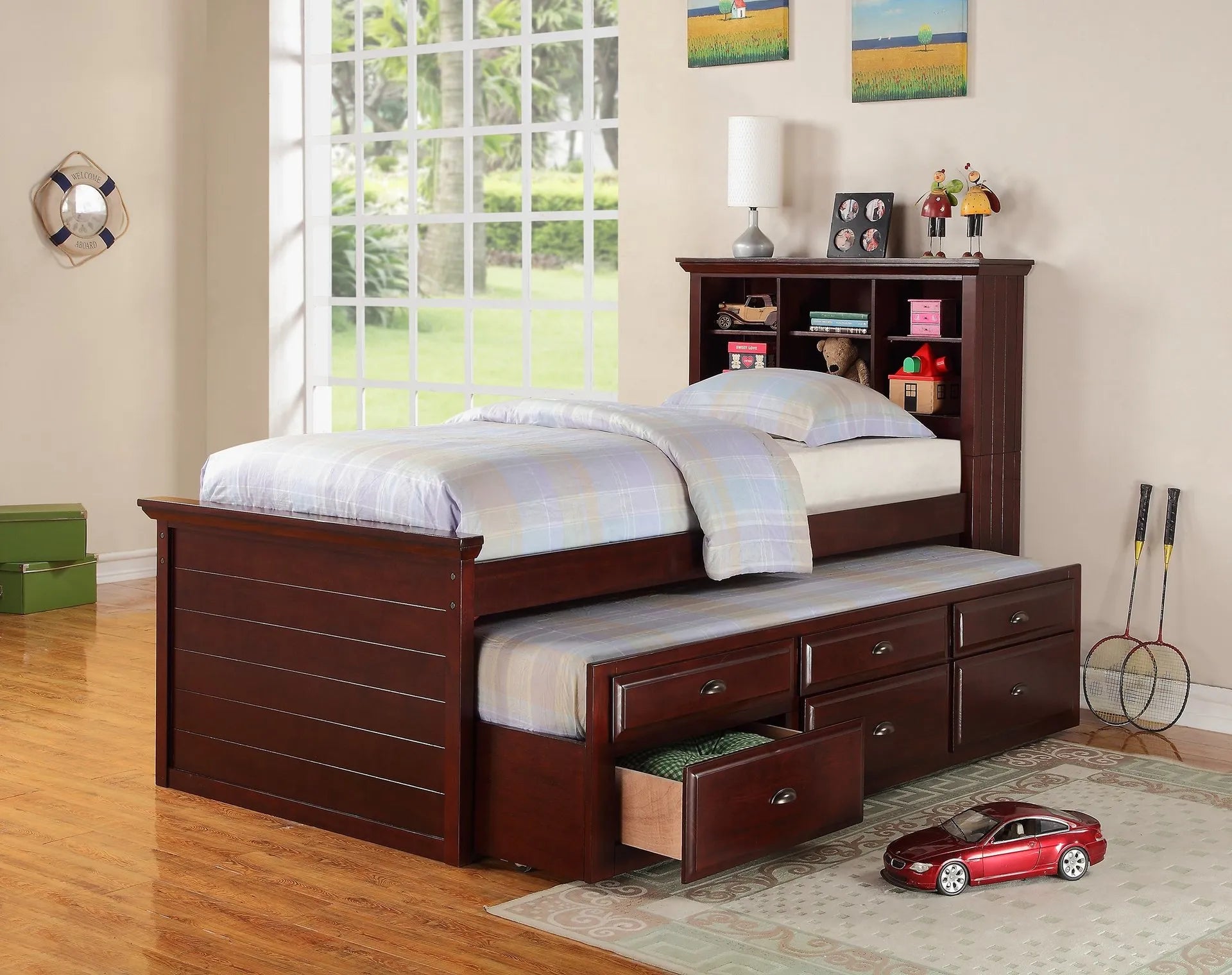 Dark Cherry bedroom set