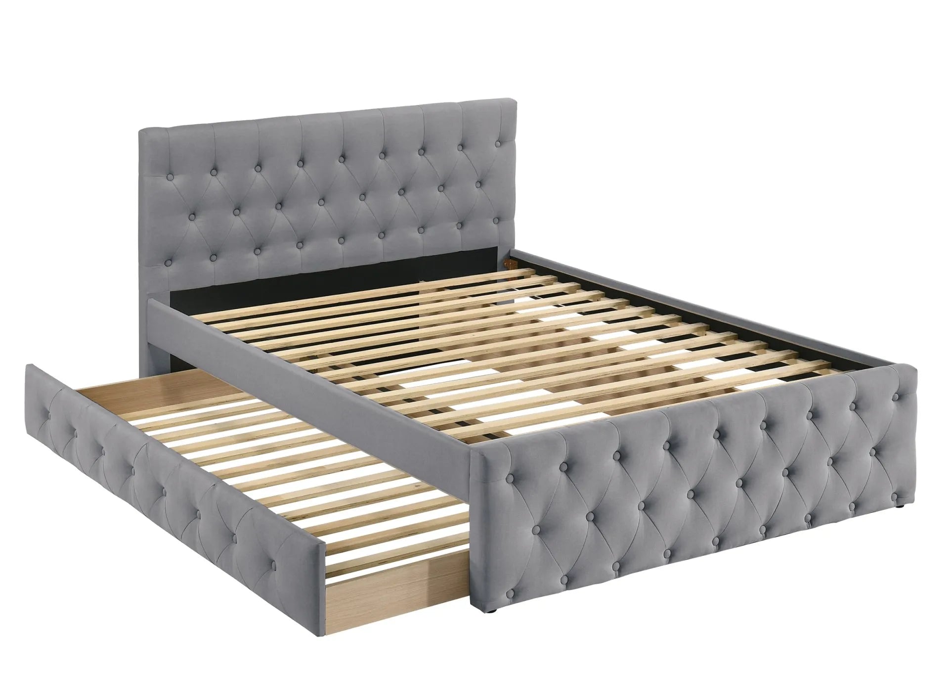 light brown single bed