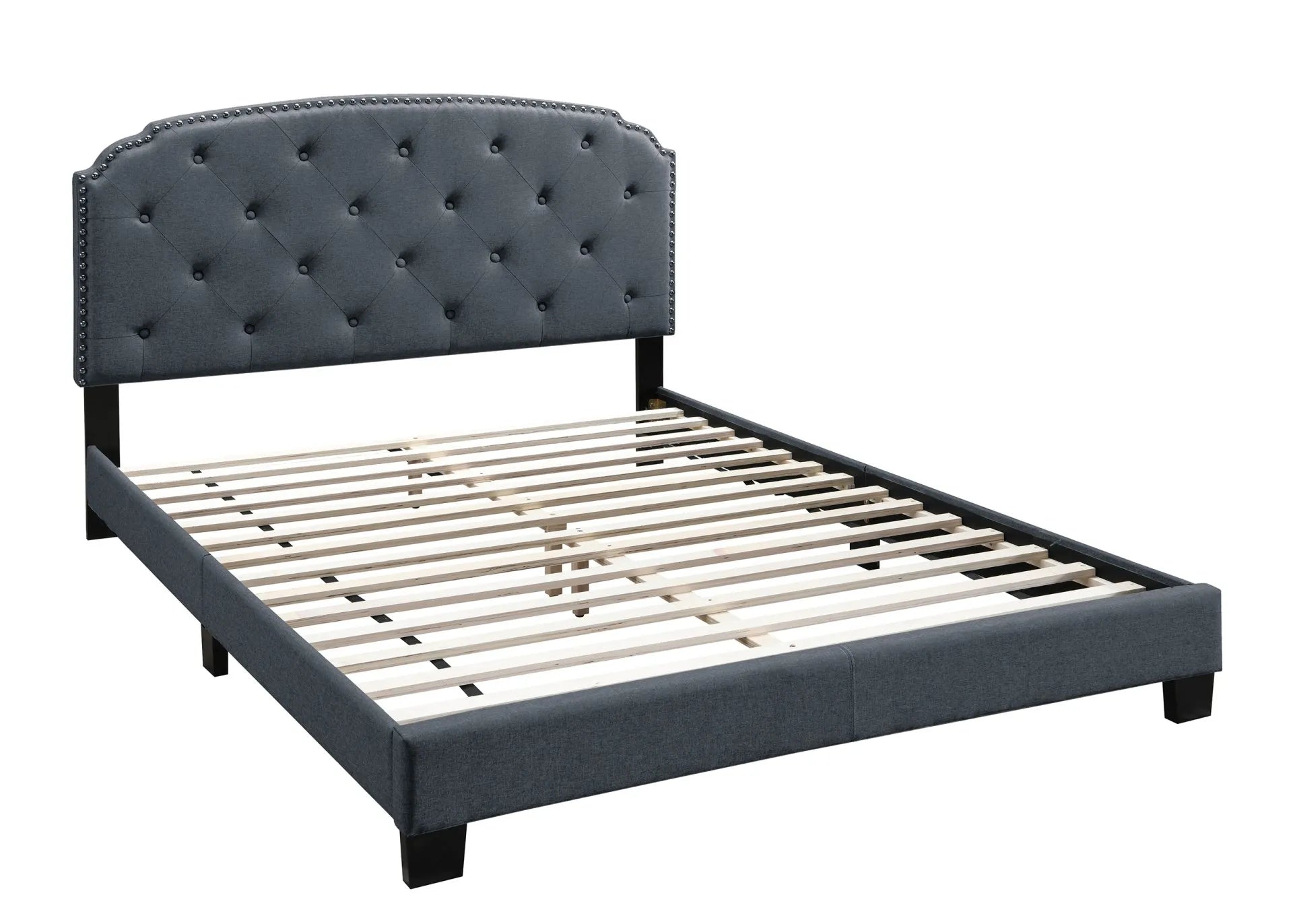 charcoal single bed