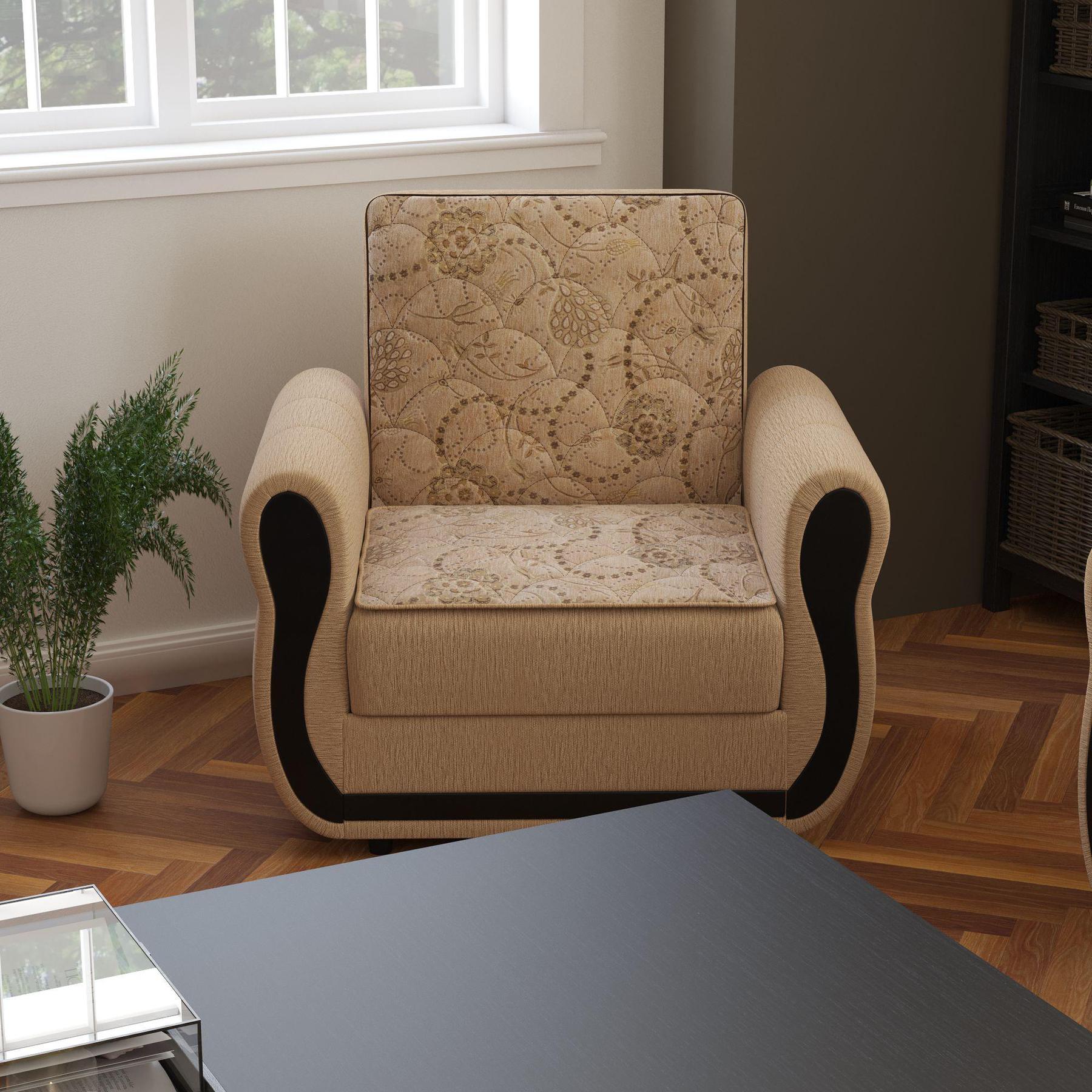 beige fabric chair