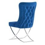 blue dining chair