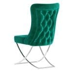 green dining chair