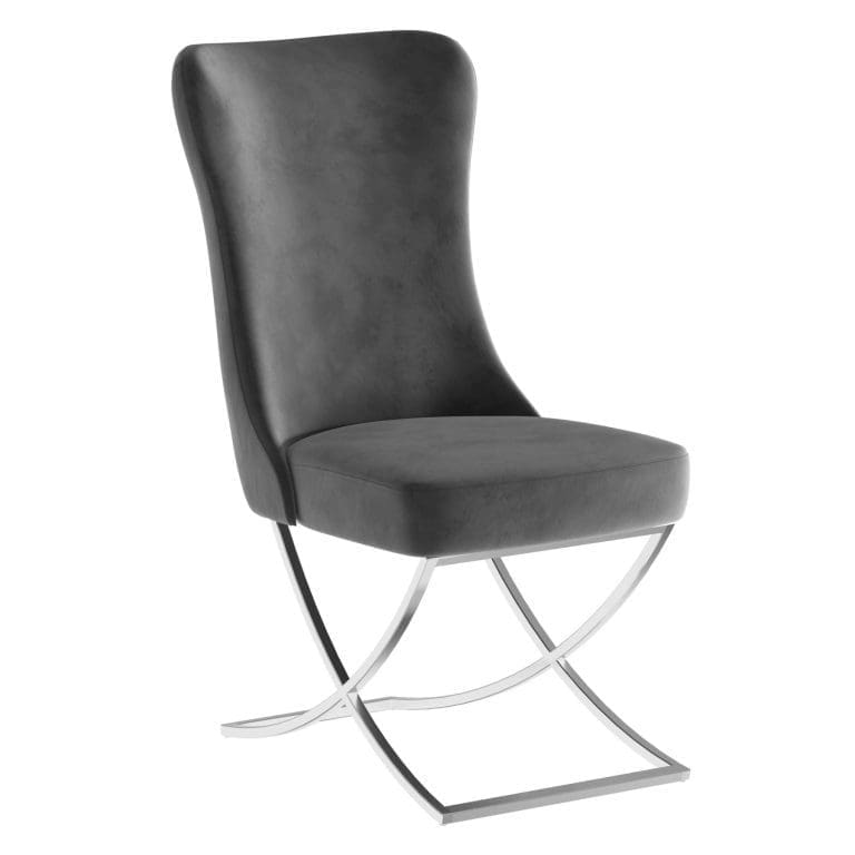 grey dining chair