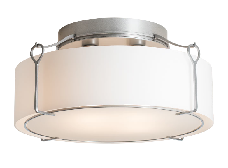 round semi flush ceiling light