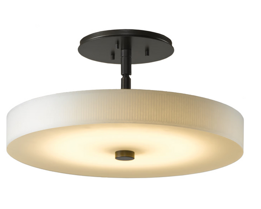 round semi flush ceiling light