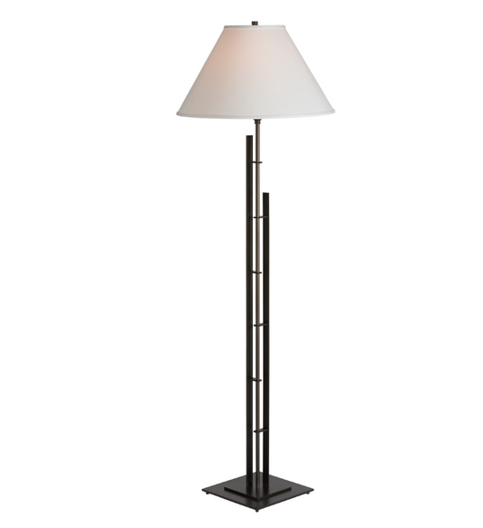 Black floor lamp