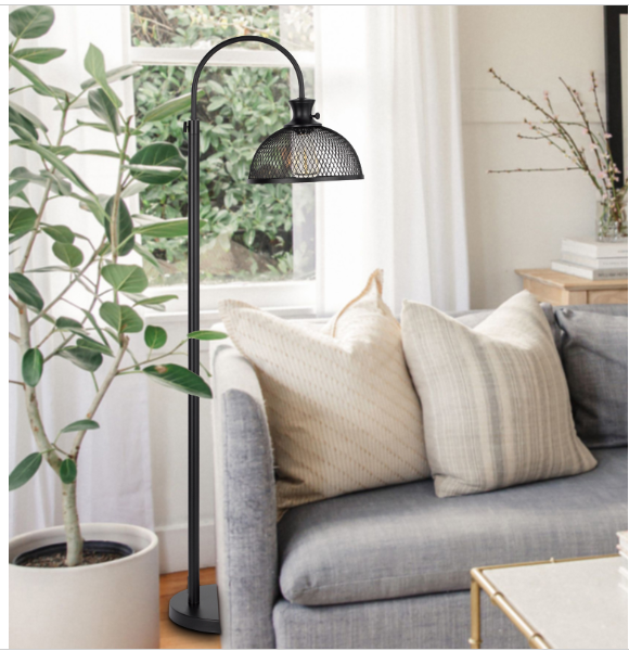 mesh floor lamp