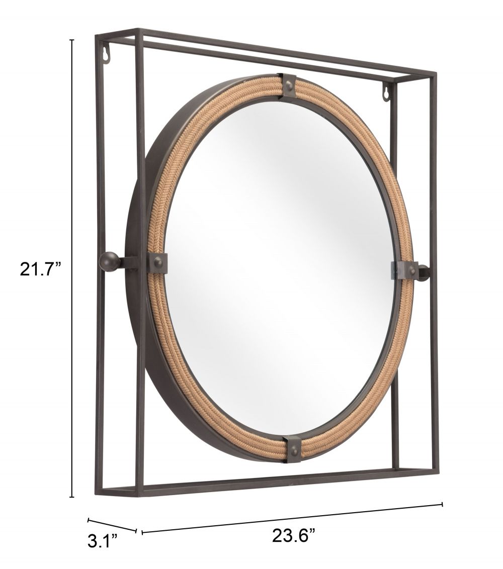 small wall mirror