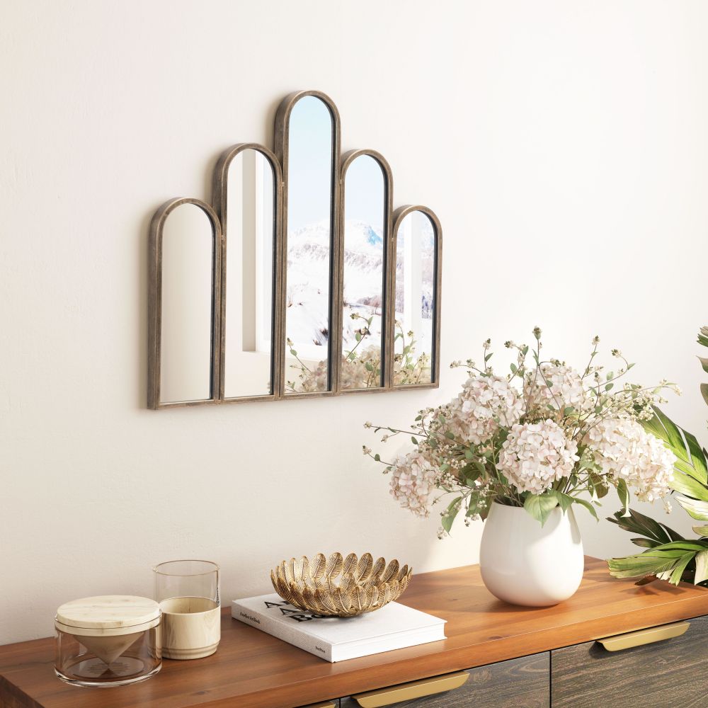 bronze wall mirror