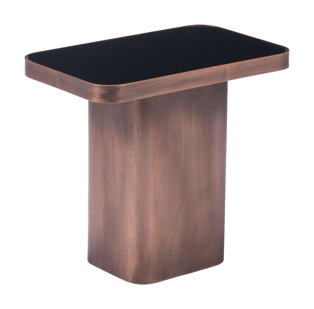 black end table