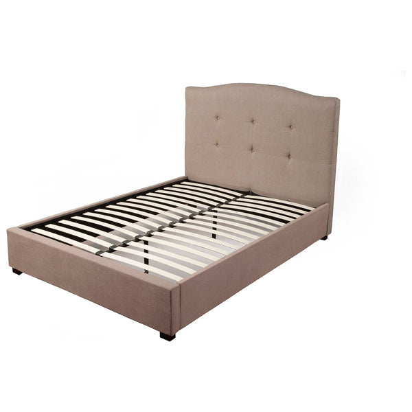 fabric single bed