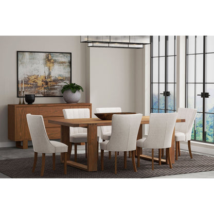 brown dining set