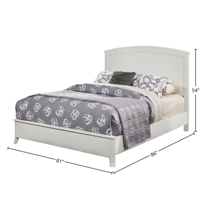 wood single bed