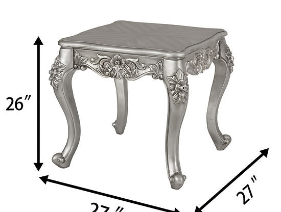 grey wood table