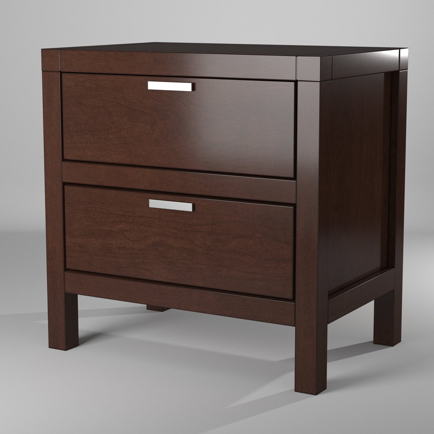 brown nightstand