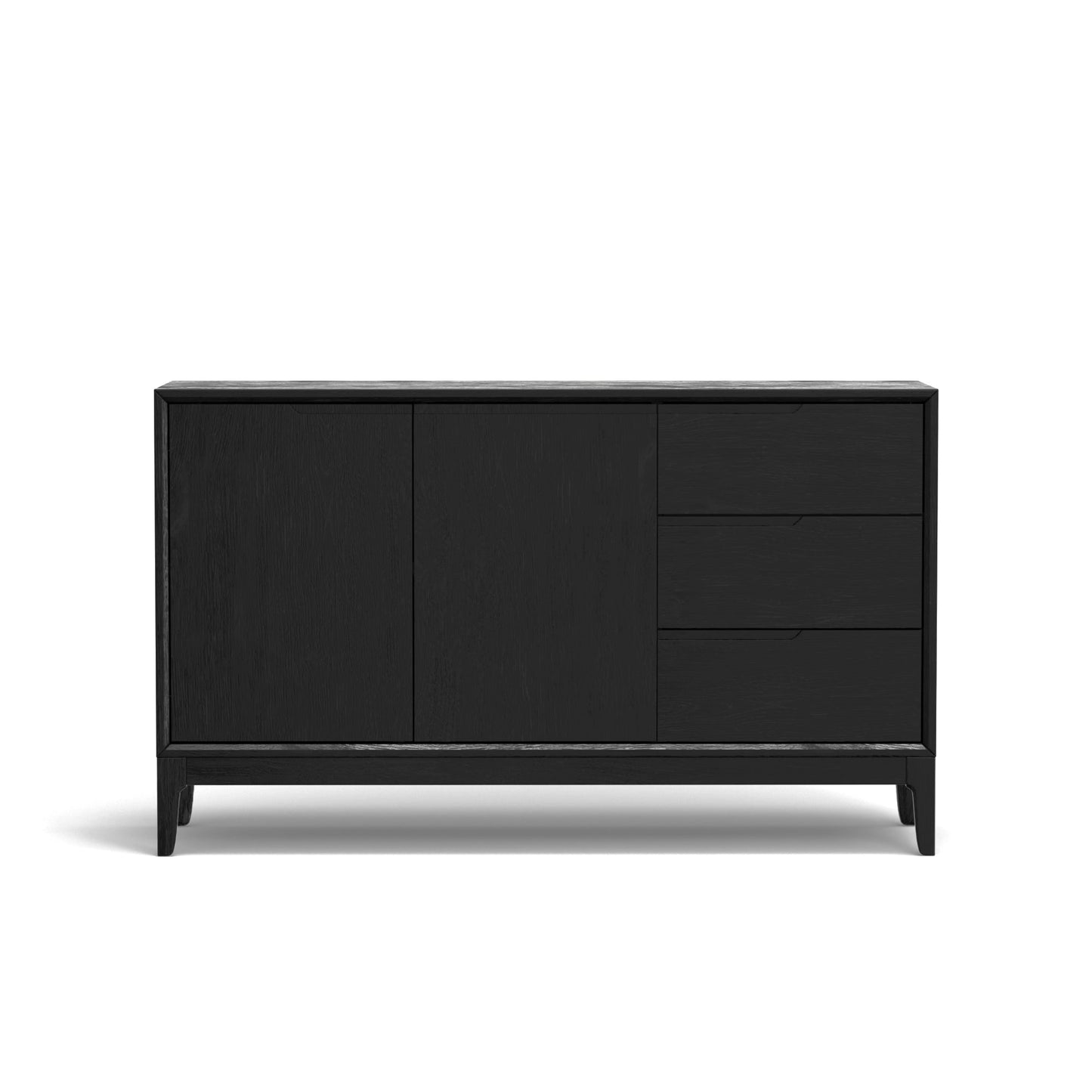 black side board