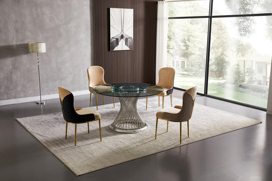 5pc round dining set