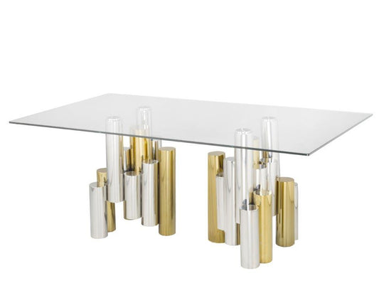 glass dining table