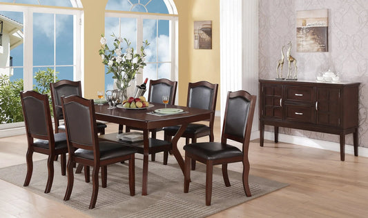 Espresso dining set