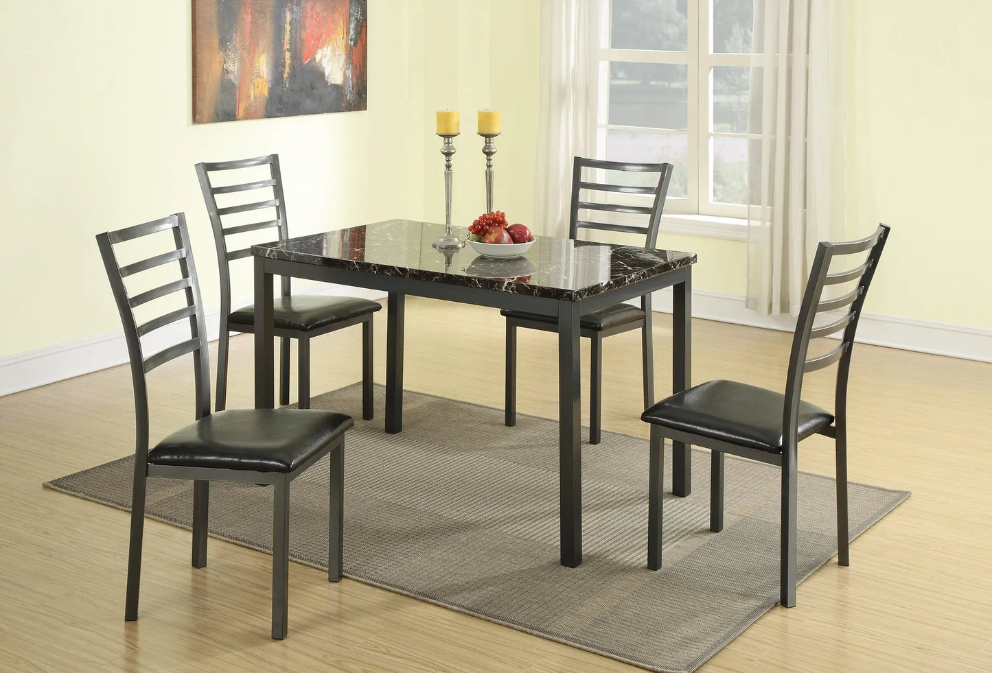 grey dining set