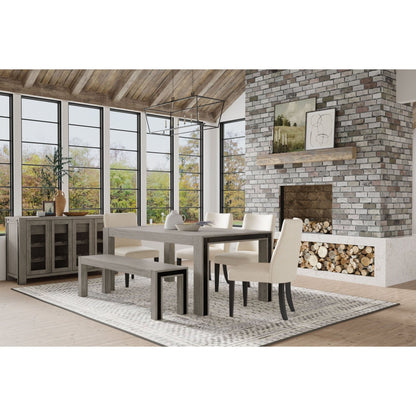 grey dining set