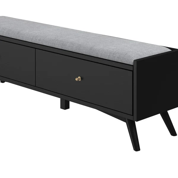 luxury fabric bench