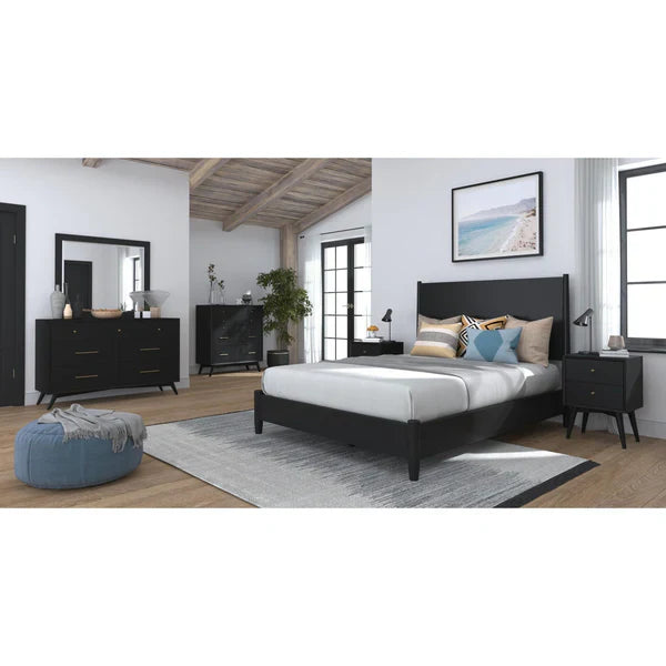 black bedroom set