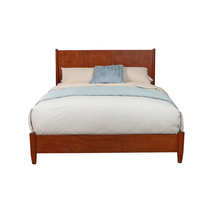 Brown single bed