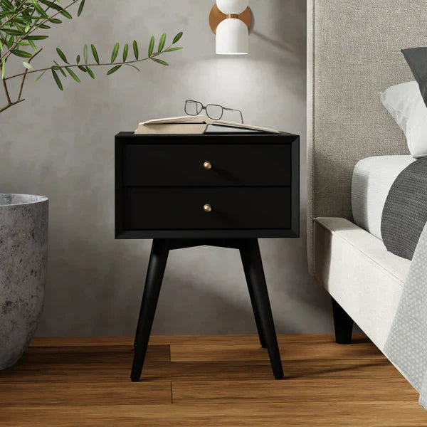 black nightstand