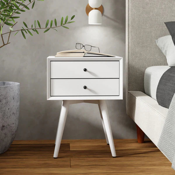 white nightstand