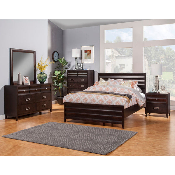 wood single bed