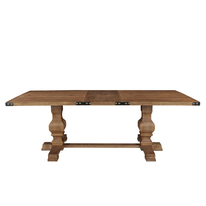 brown dining table