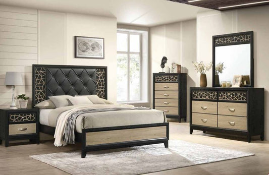 black bedroom set