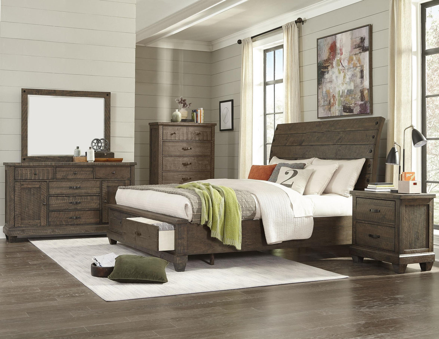 brown bedroom set