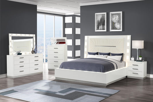 white bedroom set