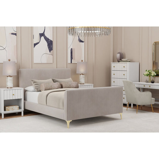 Light Grey single bed